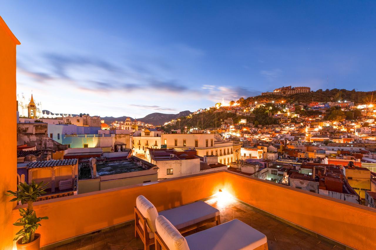 Casa Del Rector Hotel Boutique (Adults Only) Guanajuato Bagian luar foto