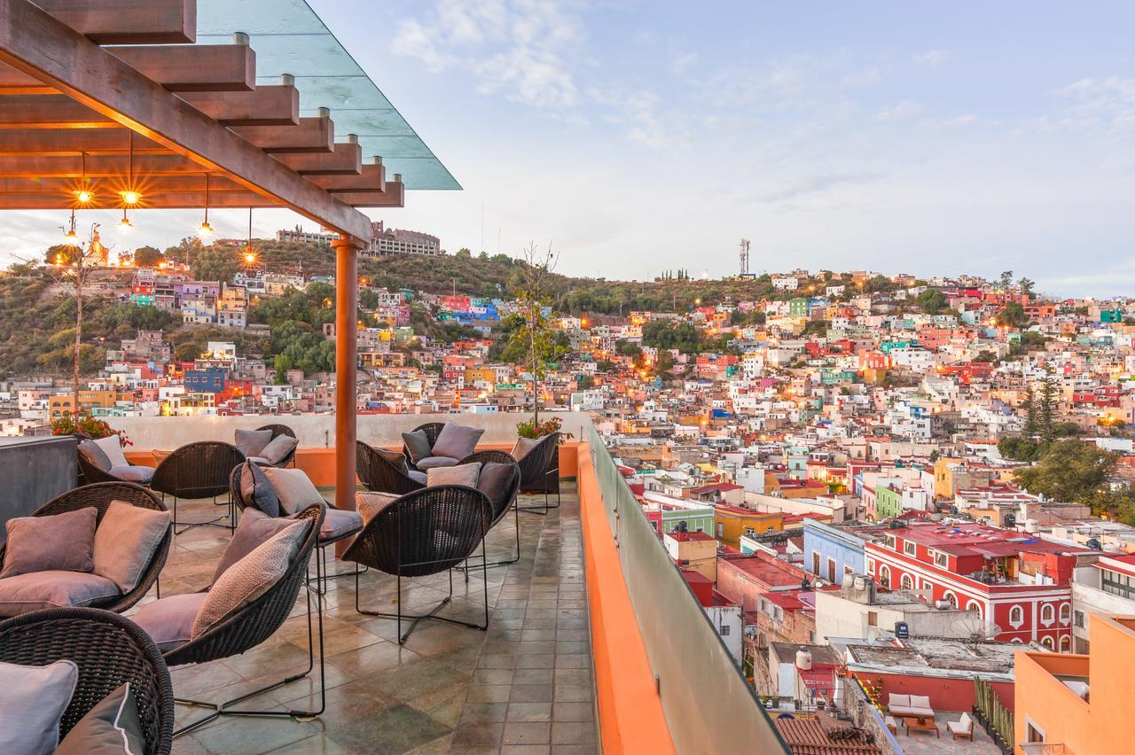 Casa Del Rector Hotel Boutique (Adults Only) Guanajuato Bagian luar foto